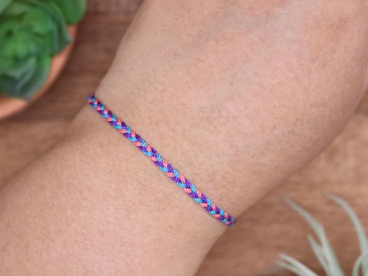 Dreamy Unicorn, Chunky Flat Bracelet or Anklet