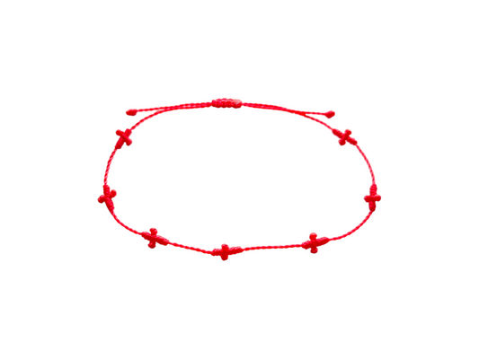Seven Cross Bracelet