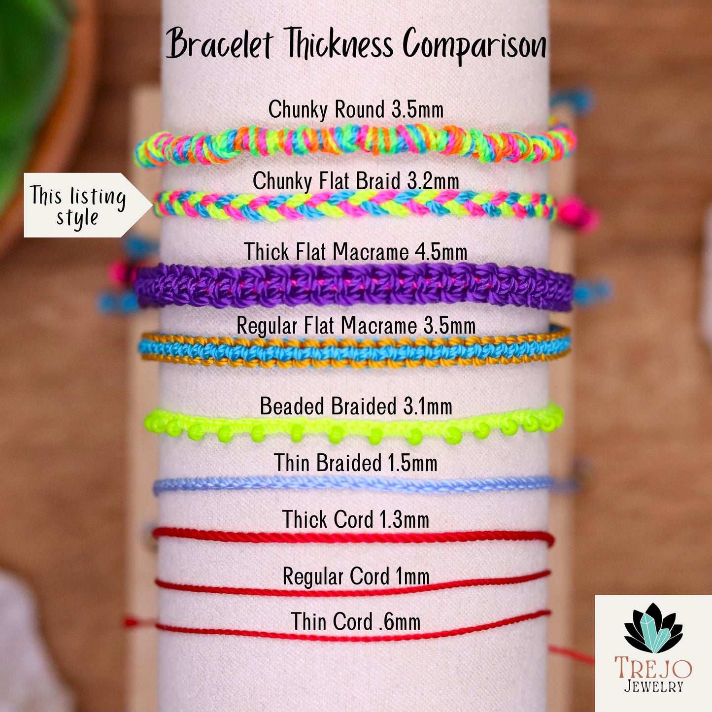 Black, Grey and Royal Blue, Chunky Flat Bracelet or Anklet