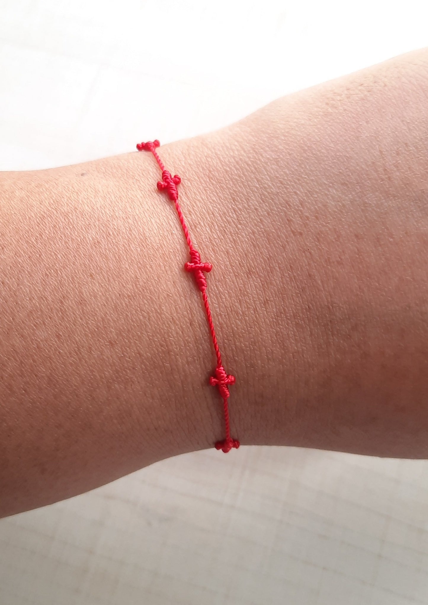Seven Cross Bracelet